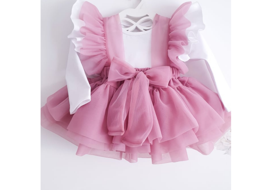 różowa spódniczka dla dziewczynki