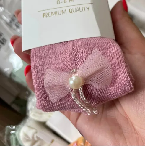 Rajstopy niemowlęce ażur NENA BEBE