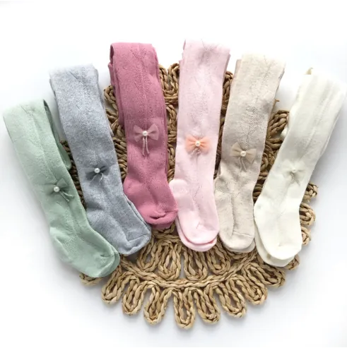 Rajstopy niemowlęce ażur NENA BEBE mix