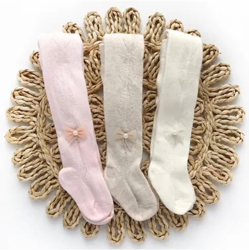 Rajstopy niemowlęce ażur NENA BEBE