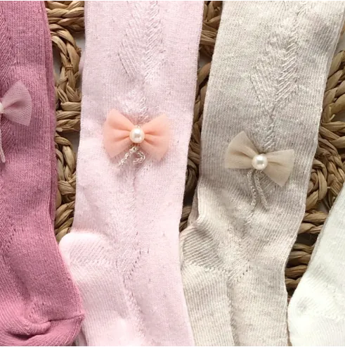 Rajstopy niemowlęce ażur NENA BEBE