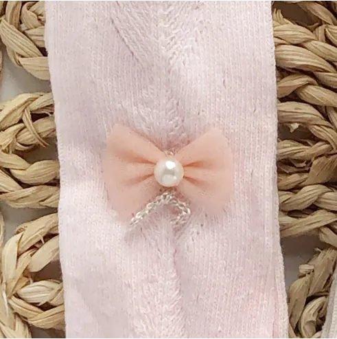 Rajstopy niemowlęce ażur NENA BEBE