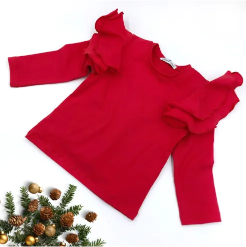 Bluzka dziecięca MOTYLEK czerwona Bluzka dziecięca MOTYLEK czerwona