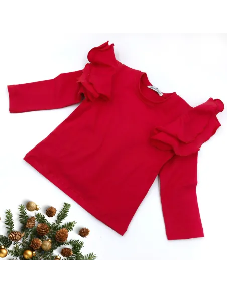 Bluzka dziecięca MOTYLEK czerwona Bluzka dziecięca MOTYLEK czerwona