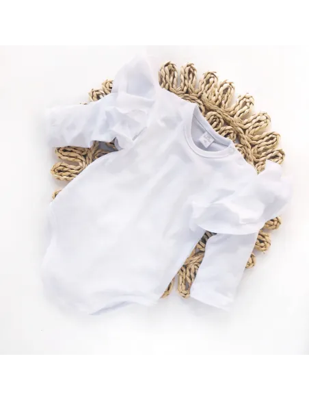 Body dziecięce  MOTYLEK białe