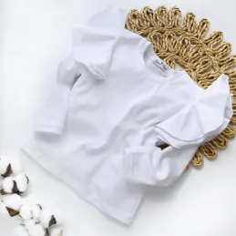 Bluzka dziecięca MOTYLEK biała 2