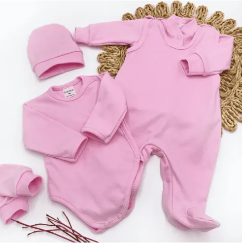 Wyprawka dla niemowlaka 5-cz różowa