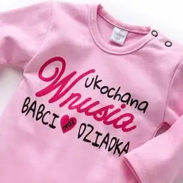 Body niemowlęce Ukochana Wnusia Babci oraz Dziadka 2