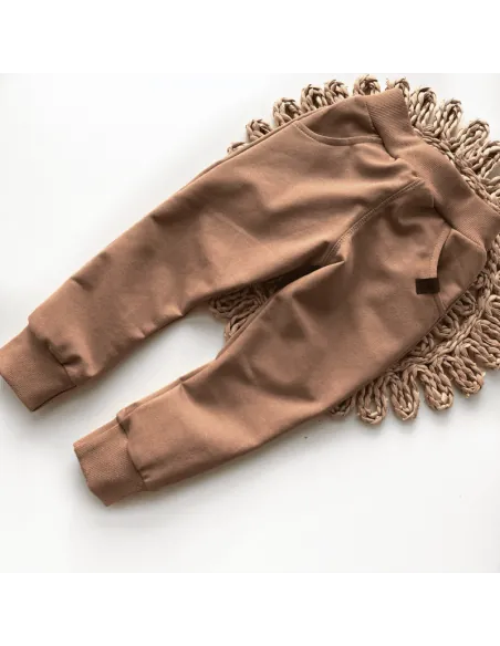 Spodnie SLIM karmelowe