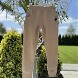 Spodnie dziecięce SLIM beżowe 2