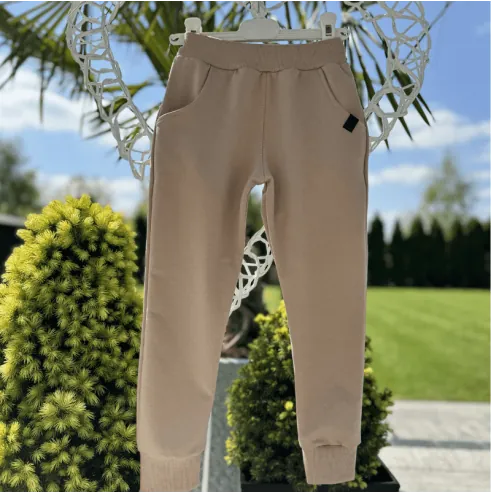 Spodnie dziecięce SLIM beżowe