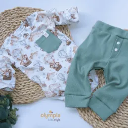 Komplet body ze spodenkami...