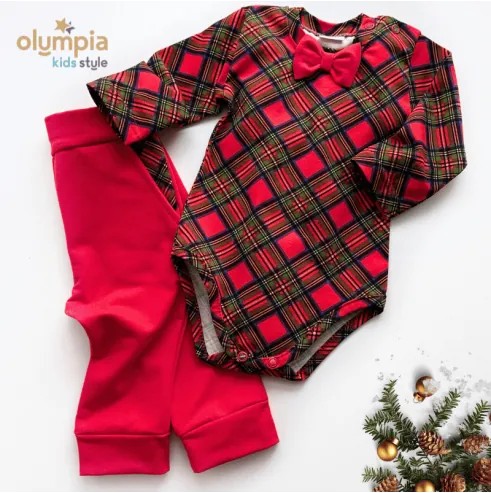 Body niemowlęce i spodnie SKRZAT- Boże narodzenie Body niemowlęce i spodnie SKRZAT- Boże narodzenie