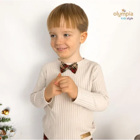 Komplet chłopiecy body i spodnie...