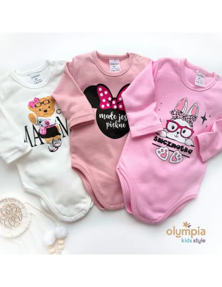 Body Niemowlęce dla Dziewczynki sitodruk