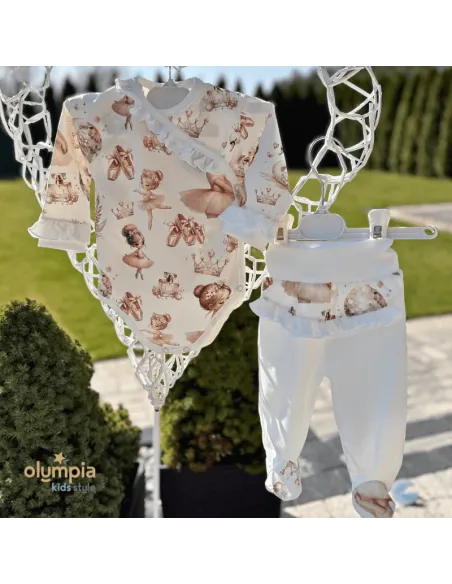 Body niemowlęce + p&oacute;łśpioch BALETNICA