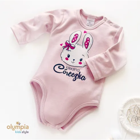 3PAK BODY niemowlęce dla dziewczynki...