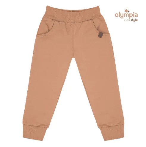 Spodnie SLIM karmelowe