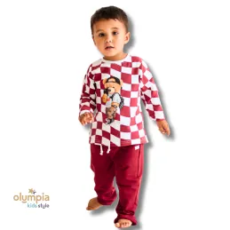 Bluzka i spodnie TEDDY bodrowe 2