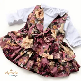 Princeska i body BURGUNDIA Gamex