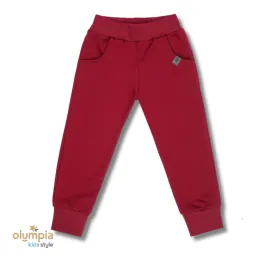 Spodnie SLIM bordo