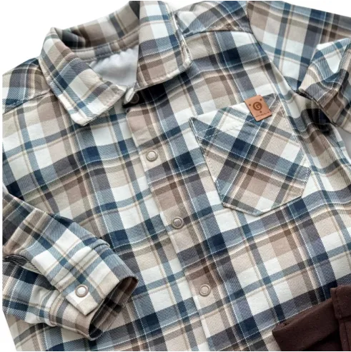 Komplet koszula i spodnie KRATA