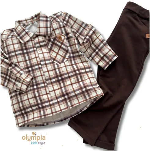 Komplet koszula i spodnie KRATA