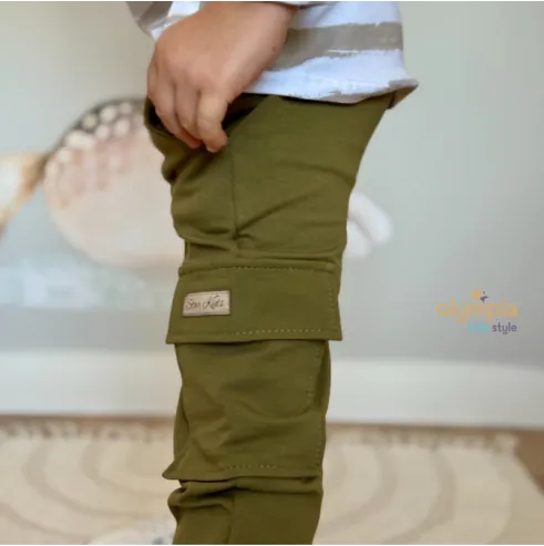 Spodnie chłopięce bojówki STAR KIDS Spodnie chłopięce bojówki STAR KIDS