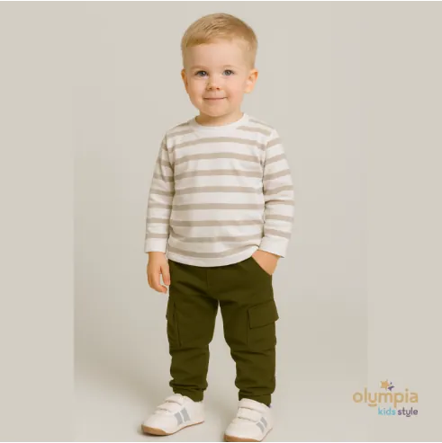 Spodnie chłopięce bojówki STAR KIDS Spodnie chłopięce bojówki STAR KIDS