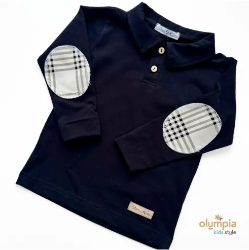 Bluzka z kołnierzem i spodenki z... Bluzka z kołnierzem i spodenki z...