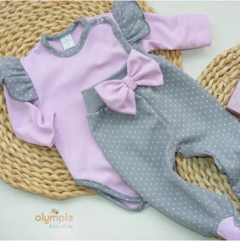 Body niemowlęce + p&oacute;łśpioch KOKARDA