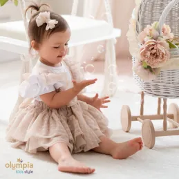 Sp&oacute;dniczka tiulowa z szelkami SERDUSZKO Bellarco