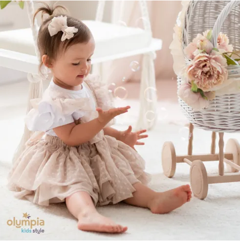 Sp&oacute;dniczka tiulowa z szelkami SERDUSZKO Bellarco