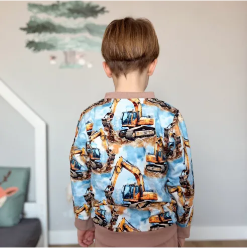 Dres dla chłopca KOPARKI