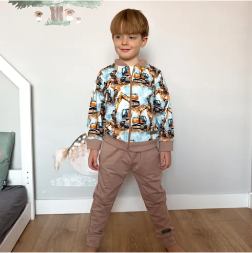 Dres dla chłopca KOPARKI