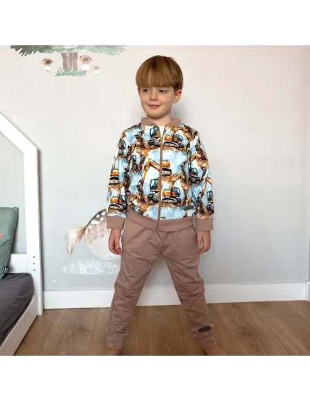 Dres dla chłopca KOPARKI