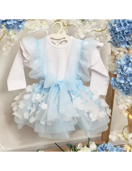 Sp&oacute;dniczka tiulowa FLOWER Bellarco baby blue