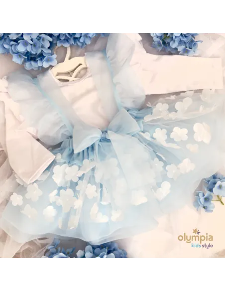 Sp&oacute;dniczka tiulowa FLOWER Bellarco baby blue