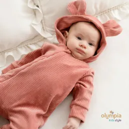 Pajac niemowlęcy welur 2