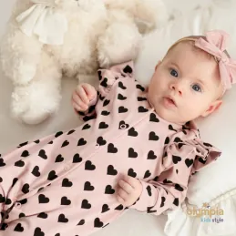 Pajac niemowlęcy Serduszka 2