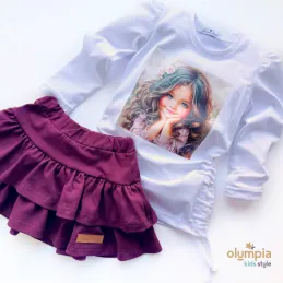 Bluzka i sp&oacute;dniczka ELAZA