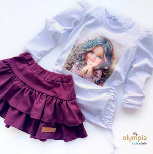 Bluzka i sp&oacute;dniczka ELAZA