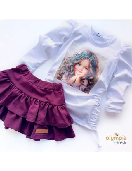 Bluzka i sp&oacute;dniczka ELAZA