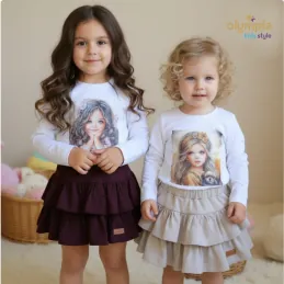 Bluzka i sp&oacute;dniczka ELAZA