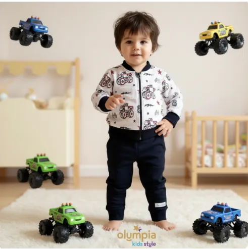 Dres dla chłopca Monster Truck