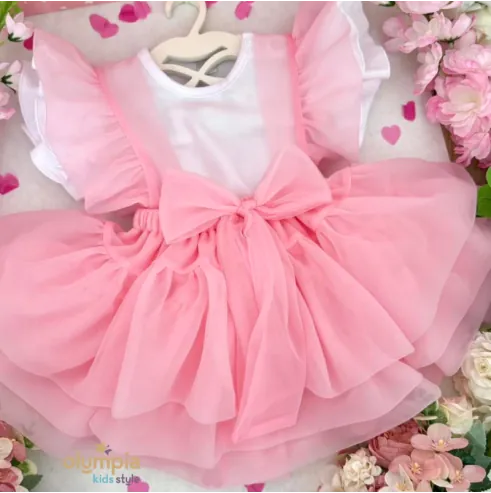 Sp&oacute;dniczka tiulowa na szelkach...