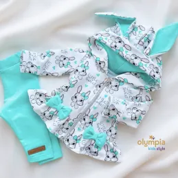 Wdzianko dla dziewczynki ZAJĄCZEK 2