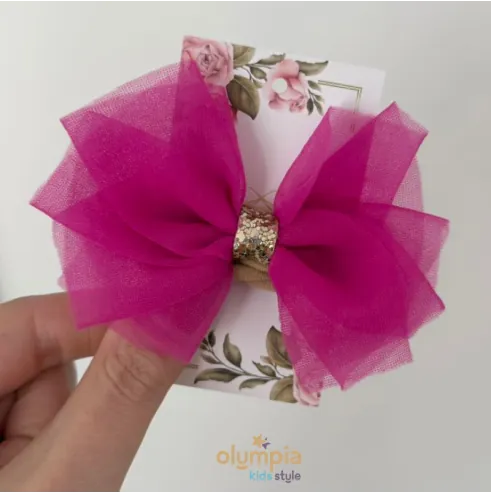 Opaska do włos&oacute;w tiul