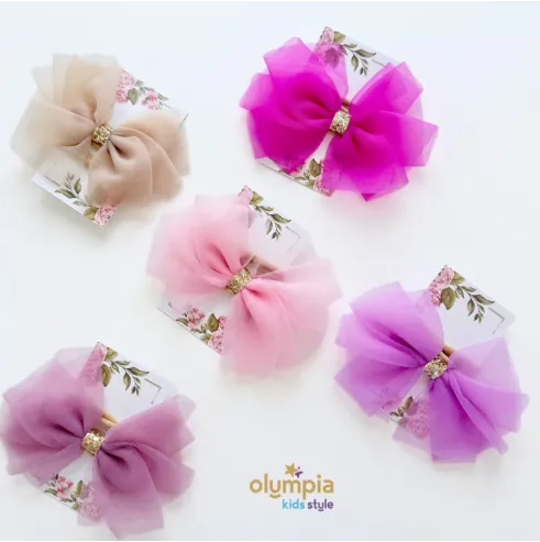 Opaska do włos&oacute;w tiul