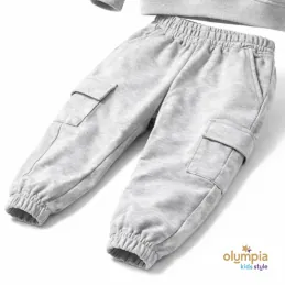 Dres chłopięcy MIŚ szary 2